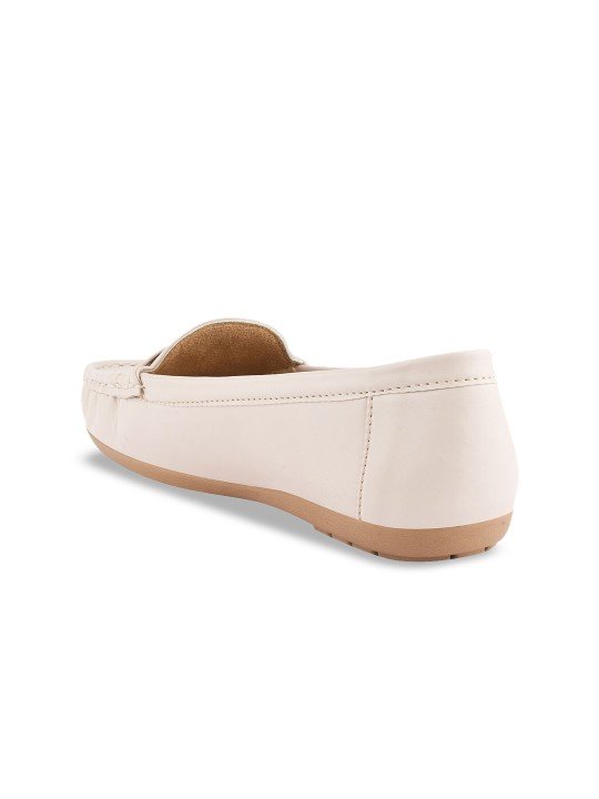 Shoetopia Women Solid Slip-On Loafers- NestShobha - Image 7