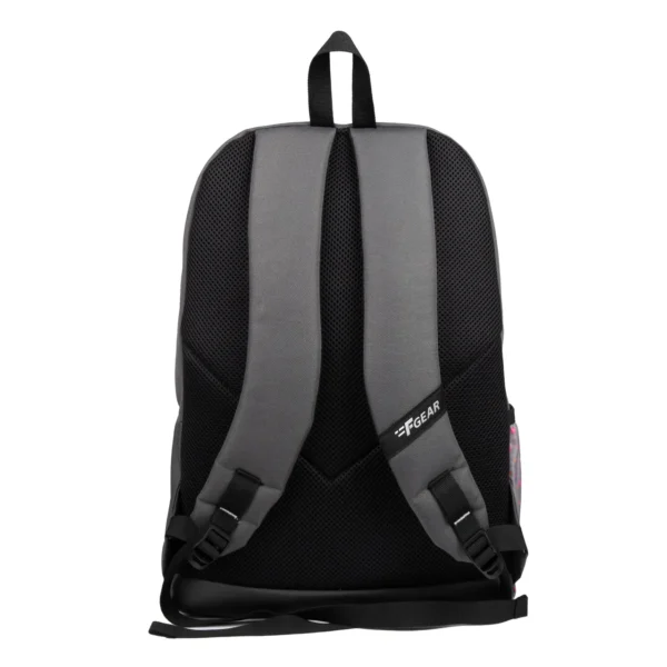 Grey Polyester Backpack – Stylish & Lightweight - Image 2