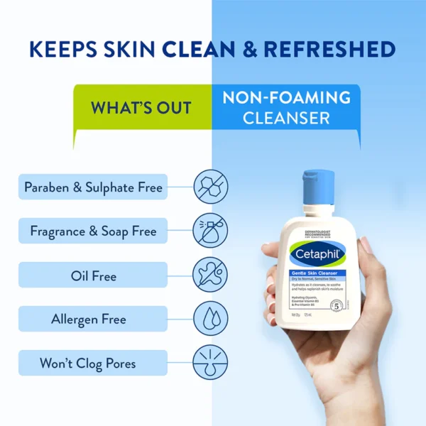 Cetaphil Gentle Skin Cleanser 125 ML | NestShobha recommended - Image 6