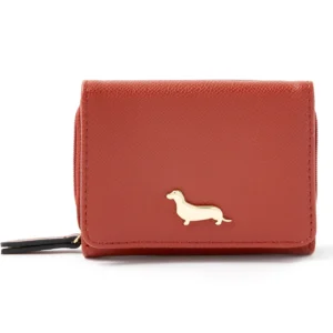 London Women’s Faux Leather Sausage Dog Coin Purs2-NestShobha
