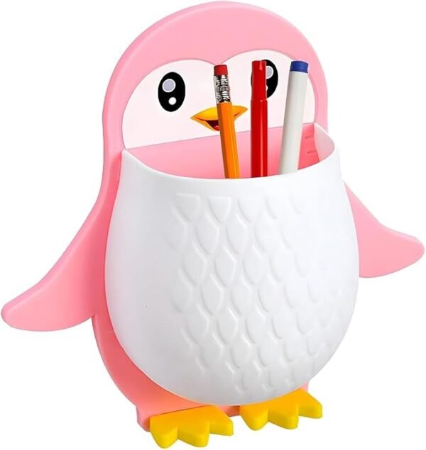 NestShobha Penguin Wall Mount Holder – Multipurpose Storage Organizer - Image 2