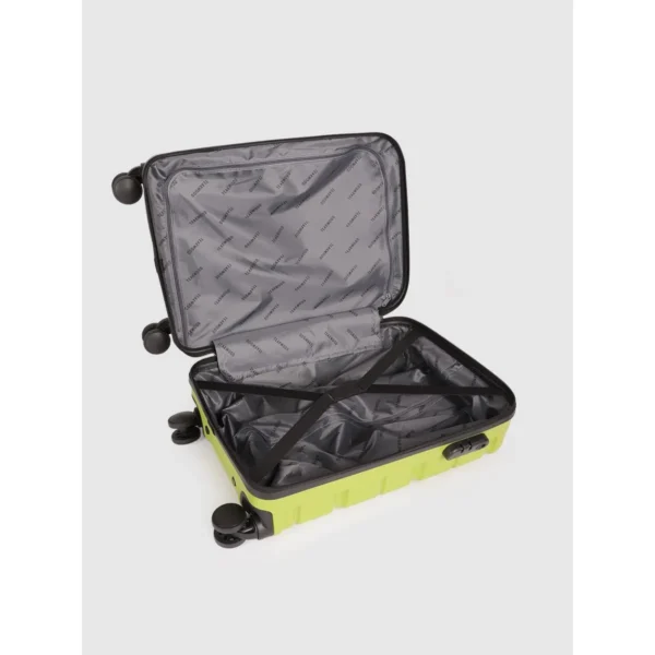 Lime Green Textured 32.2L Retractable Trolley Bag (Size S) - Image 5