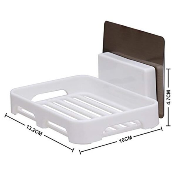 petrickenterprise Self-Adhesive Bathroom & Kitchen Shelf Set – 4 Pcs - Image 3