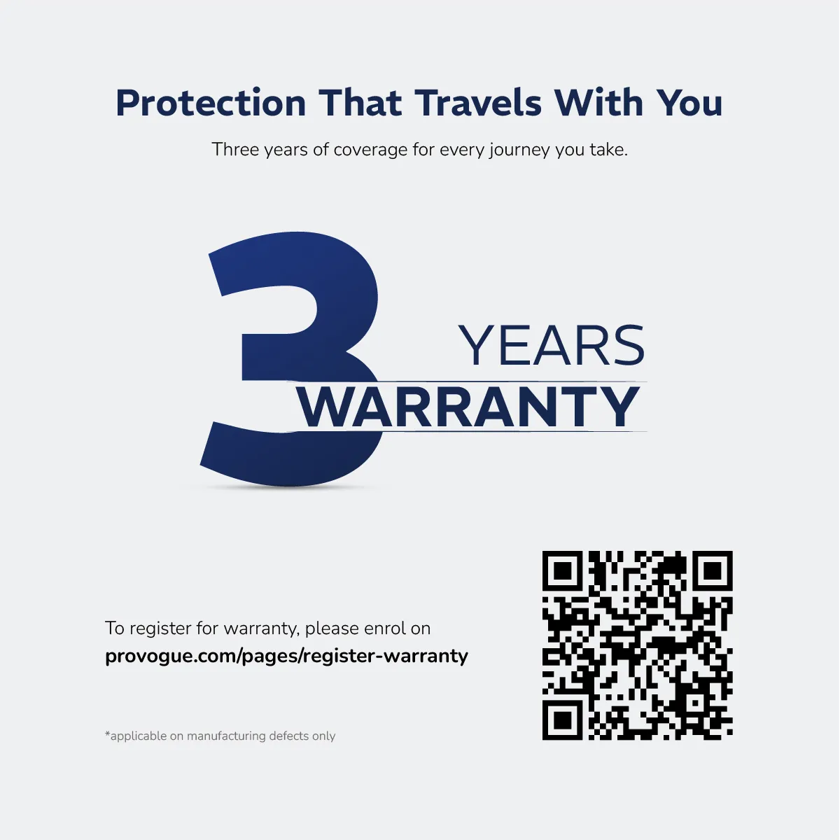 Provogue Wave Midnight Black 65cm Hard-Sided Polycarbonate Medium Luggage - Image 7