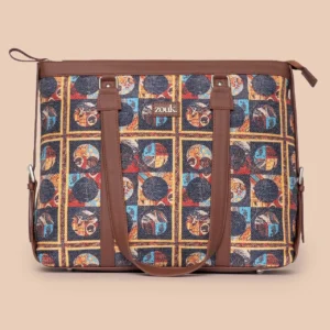 Zouk Women’s Abstract Vegan Leather Office Bag