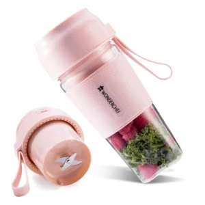 Wonderchef Nutri-Cup 40W Portable Blender – 300ml Pink, USB Rechargeable