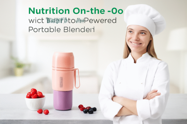 Wonderchef Nutri-Cup 40W Portable Blender – 300ml Pink, USB Rechargeable - Image 5