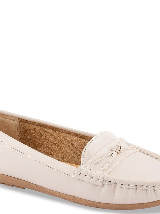 Shoetopia Women Solid Slip-On Loafers- NestShobha - Image 5