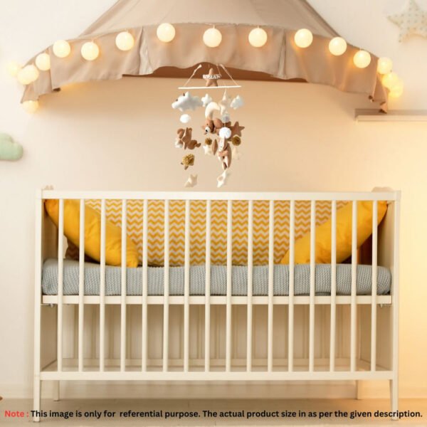 Junior Dreamy Teddy Personalised Cot Mobile - Image 4