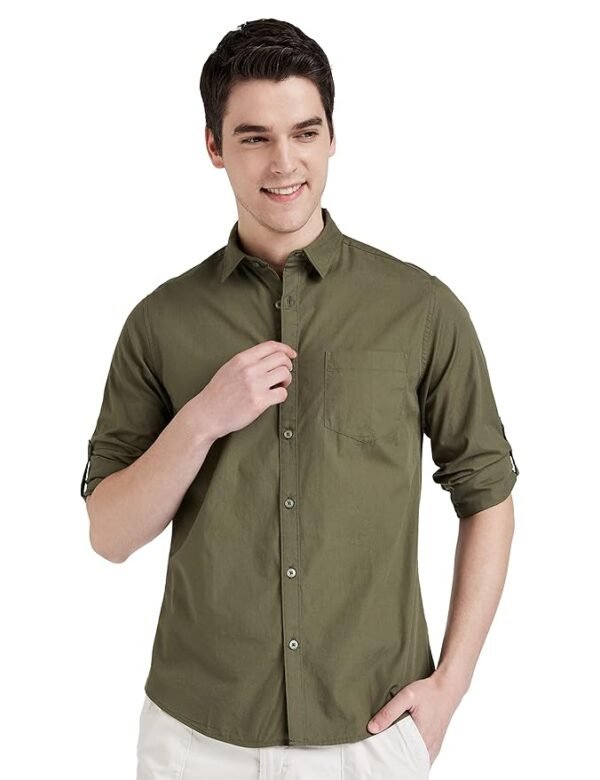 Premium Cotton Shirt – Casual, Full Sleeve, Summer Regular Fit