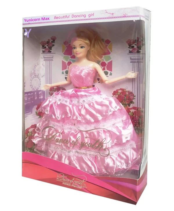 Yunicorn Max Barbie Doll with Movable Joints – Pink | Height: 33 cm