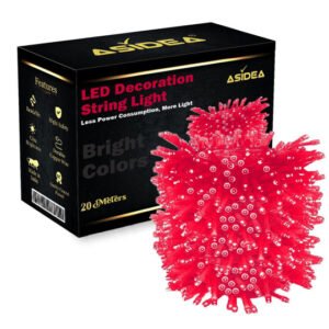 Red 15 Meter Diwali String Light