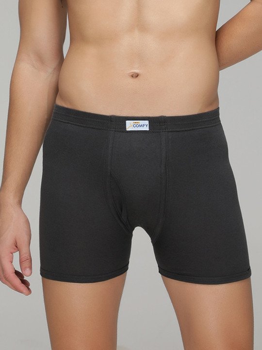 Amul Comfy Men’s 100% Cotton Assorted Trunks – Pack of 3 (XXL) - Image 2