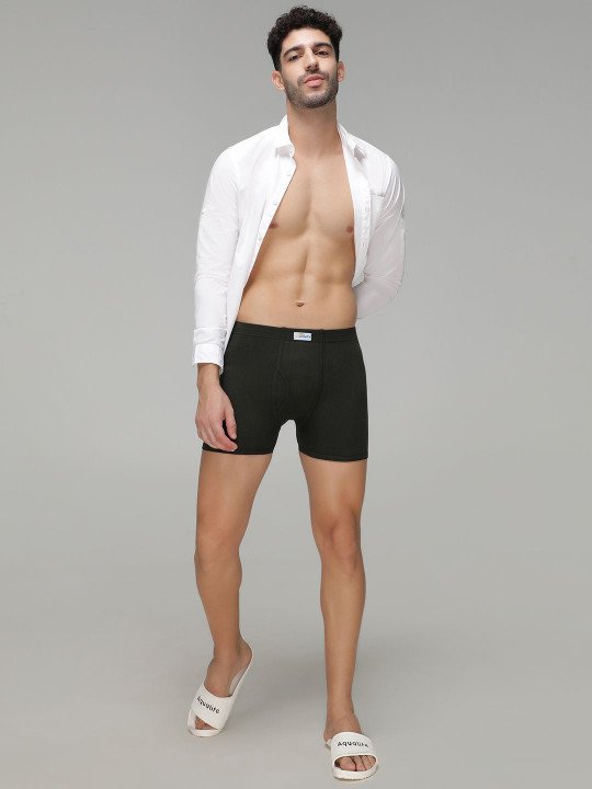 Amul Comfy Men’s 100% Cotton Assorted Trunks – Pack of 3 (XXL) - Image 3