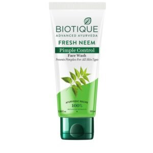 Biotique Neem Pimple Control Face Wash – 100ml