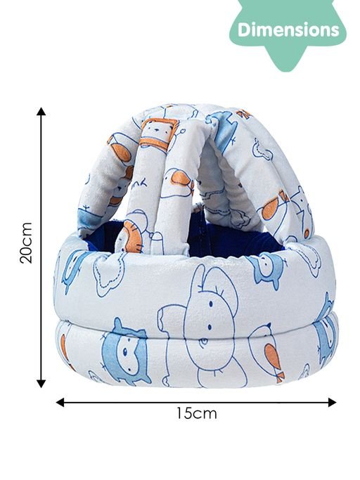 I Love Animals Blue Cushioned Safety Helmet - Image 6