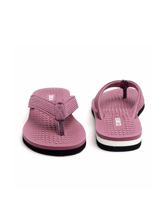 Pink Solid Women Thong Flip-Flops – EVA Comfort Sole