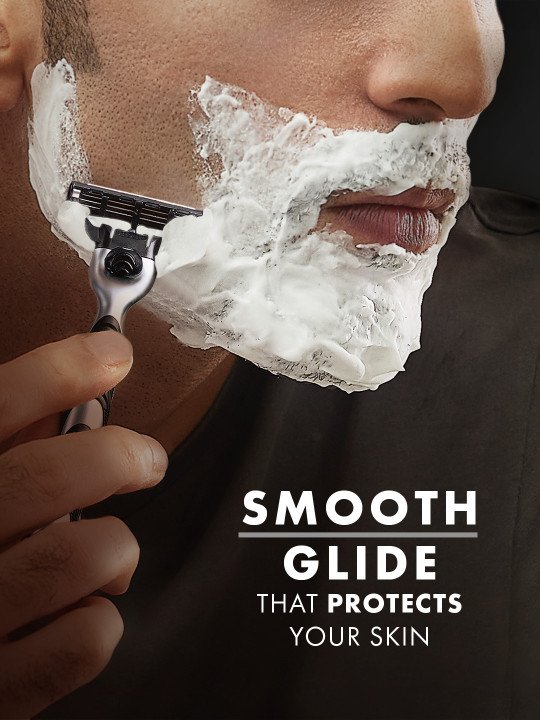 Men Charcoal Pre-Shave Foam 196g - Image 3