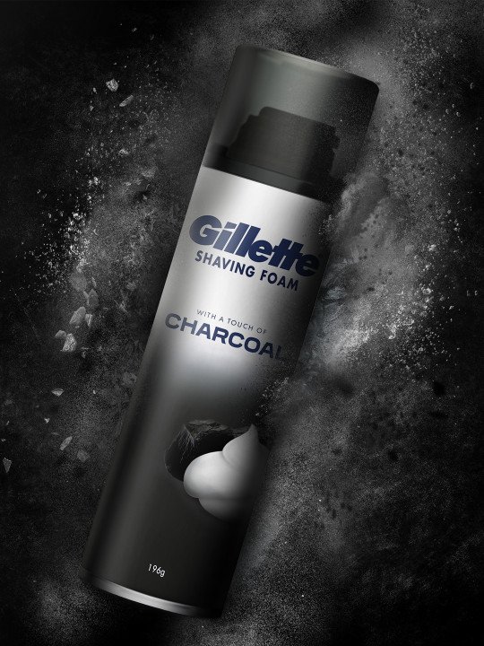 Men Charcoal Pre-Shave Foam 196g - Image 5