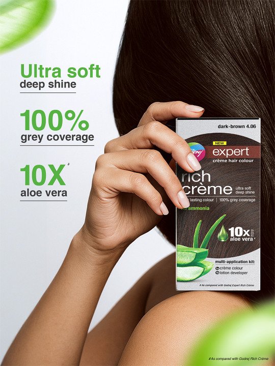 Rich Crème No-Ammonia Dark Brown Hair Color - Image 9