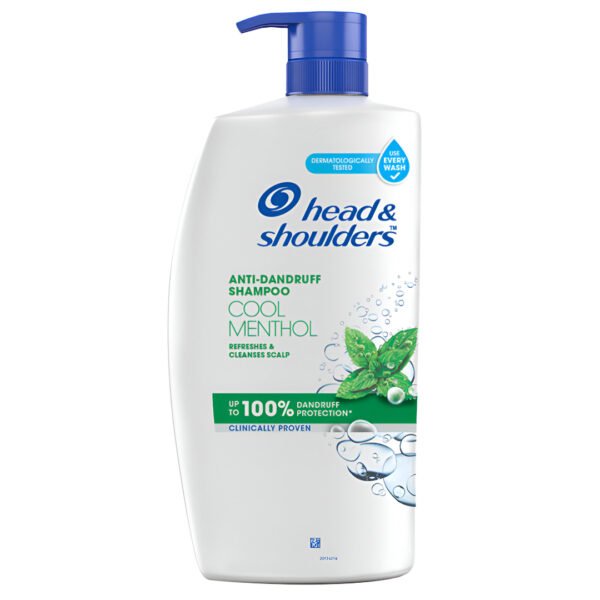 Head & Shoulders Cool Menthol Anti-Dandruff Shampoo – 1L - Image 11