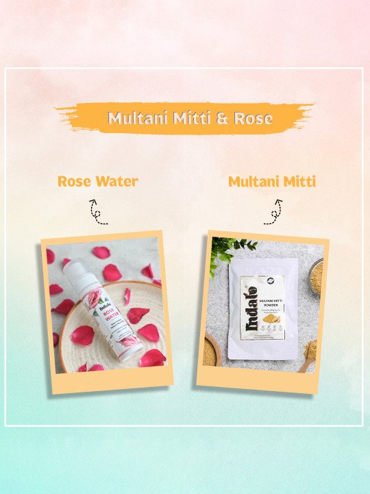 Indalo Multani Mitti Powder for Skin & Hair Repair 100g - Image 2