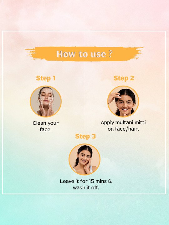 Indalo Multani Mitti Powder for Skin & Hair Repair 100g - Image 6