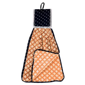 Yellow & White Zig Zag Hanging Kitchen Towel