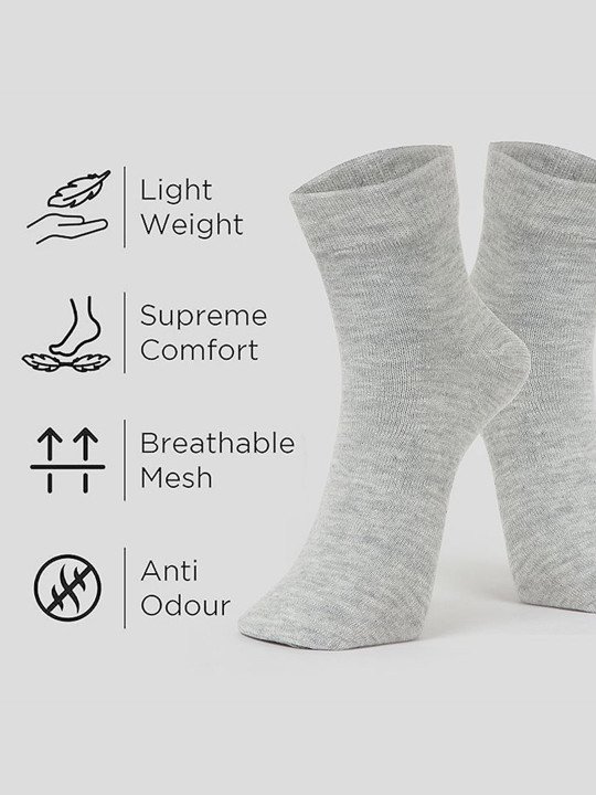 Men’s Pack of 5 Ankle Socks - Image 6