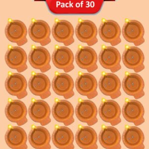 Pack of 30 Water Sensor Diya Lights