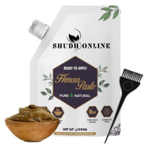 Ready-to-Use Natural Henna Paste – 220g