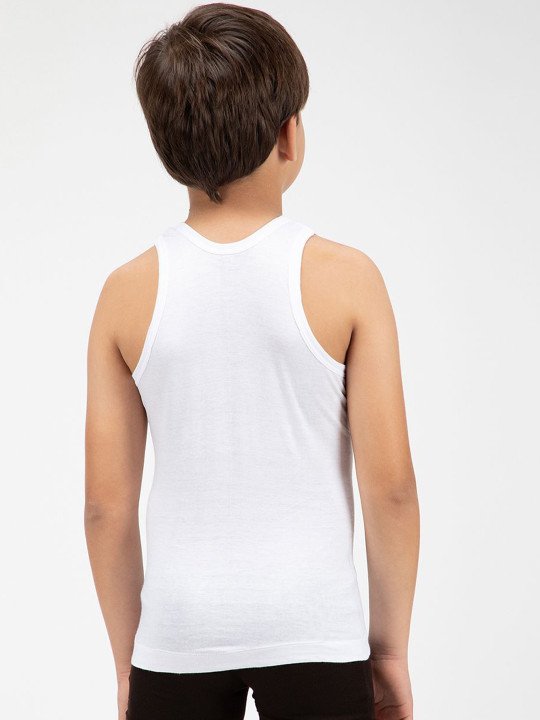 AMUL COMFY Boys Scoop Neck Cotton Innerwear Vests – Sleeveless, Regular Fit - Image 3