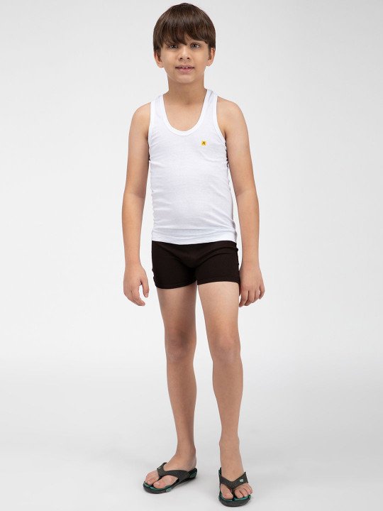 AMUL COMFY Boys Scoop Neck Cotton Innerwear Vests – Sleeveless, Regular Fit - Image 4