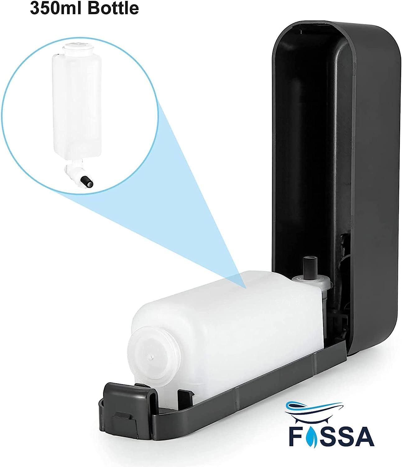 Fossa Wall-Mount Soap Dispenser 350ml – Manual Dispenser for Soap, Shampoo, Hand Cleanser, Shower Gel - Image 5