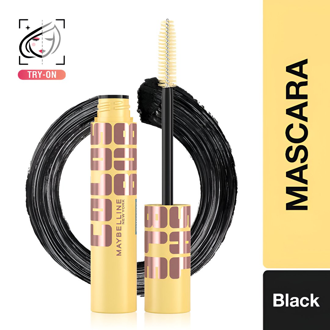 Maybelline New York Colossal Bubble Waterproof Mascara – Black (8.75ml)