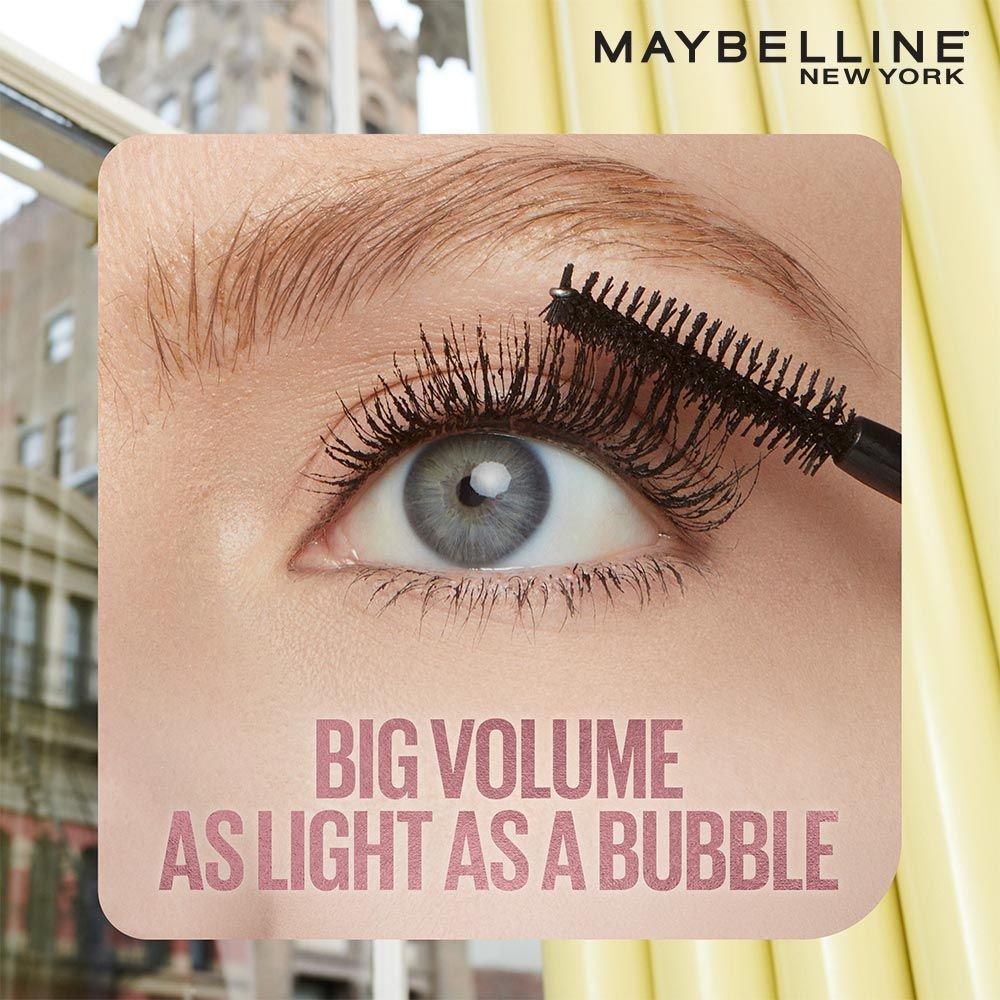 Maybelline New York Colossal Bubble Waterproof Mascara – Black (8.75ml) - Image 10