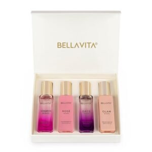Bella Vita Luxury Long Lasting Women Gift Set | Perfume for Women | 4x20ml